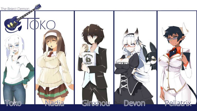 Cast of Rejected Demon: Toko