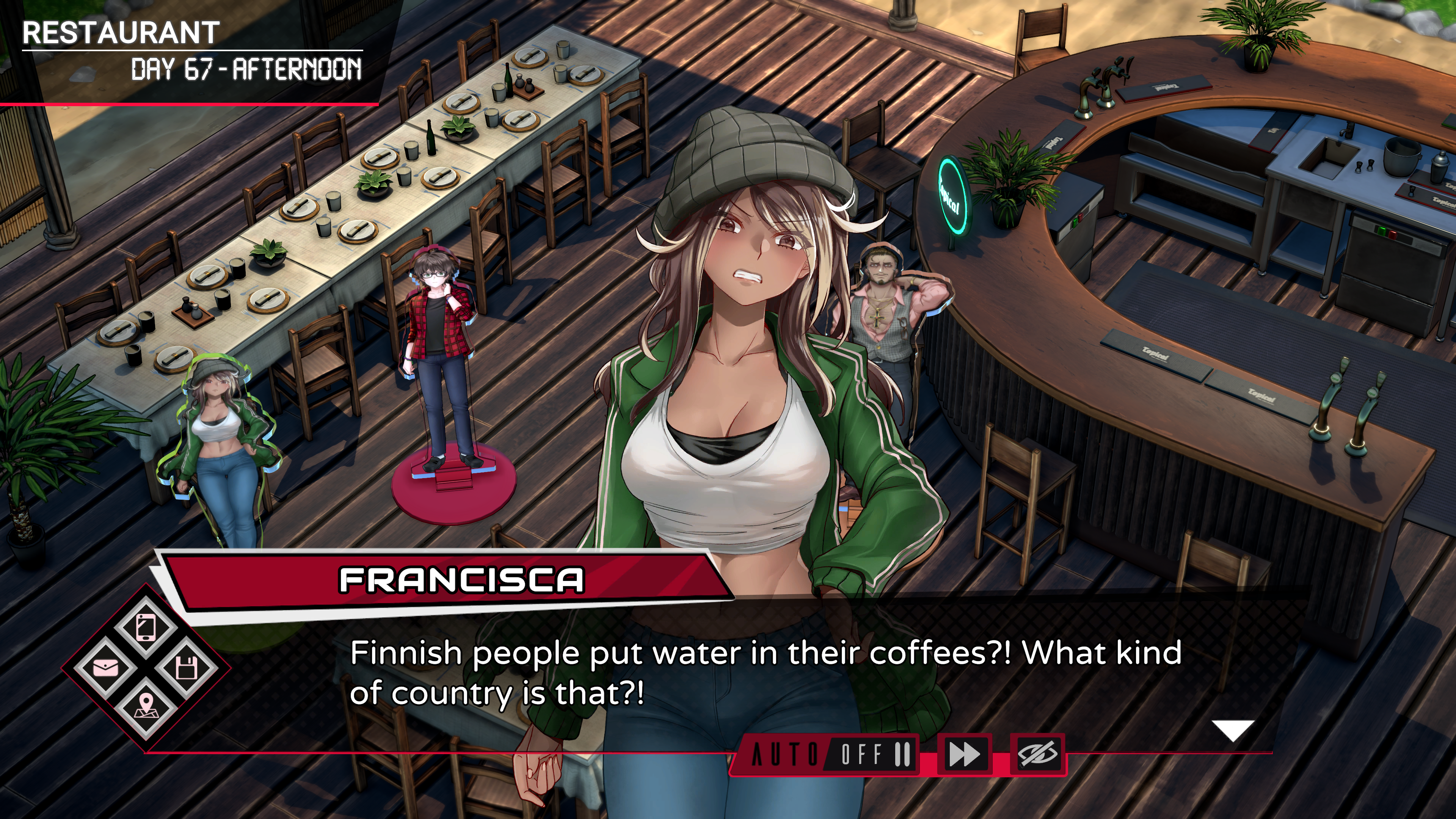 Inescapable Dialogue - Finnish Coffee